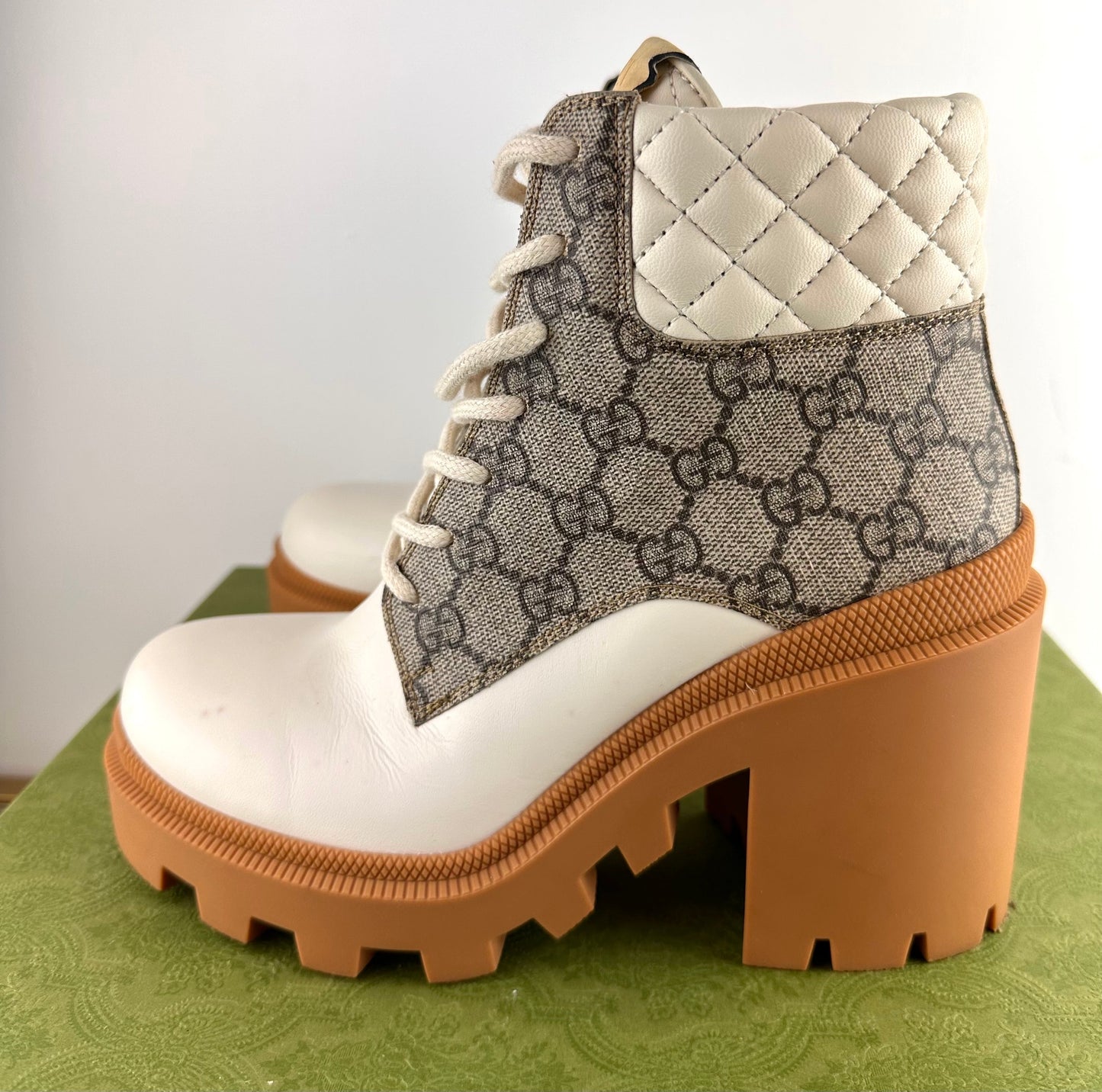Gucci Women's GG Ankle Boot size 37.5