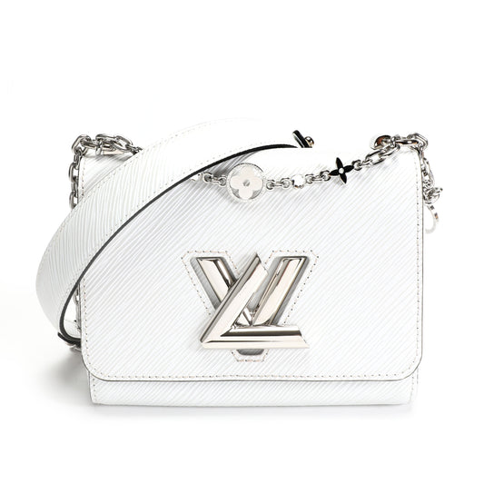 Louis Vuitton Louis Vuitton Special Edition White Epi Flower Jewels Twist PM