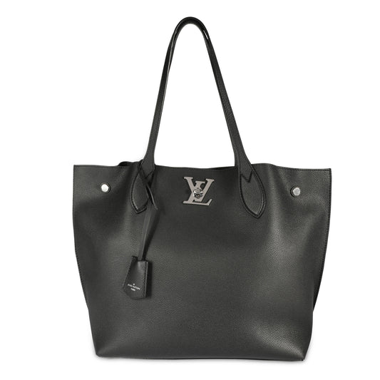 Louis Vuitton Louis Vuitton Black Calfskin Lockme Go Tote