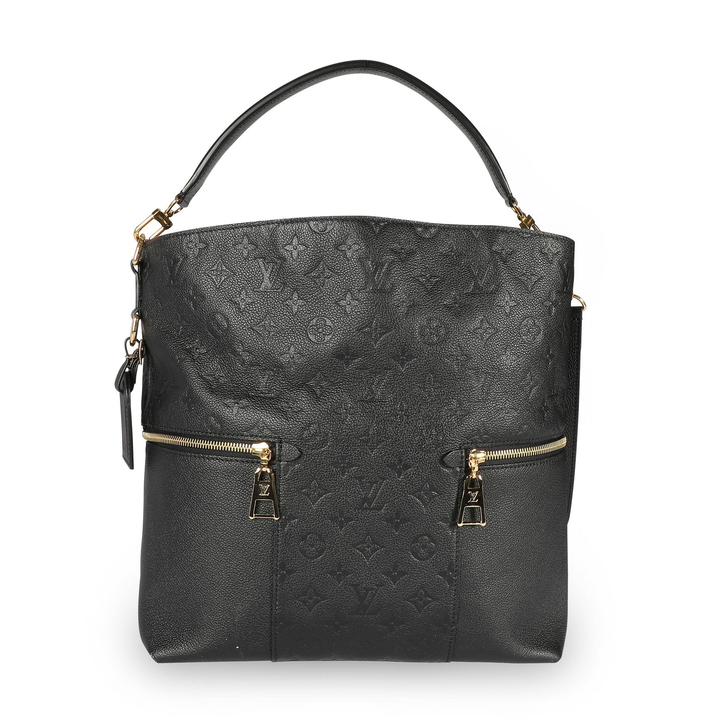 Louis Vuitton Louis Vuitton Black Monogram Empreinte Leather Mélie Bag