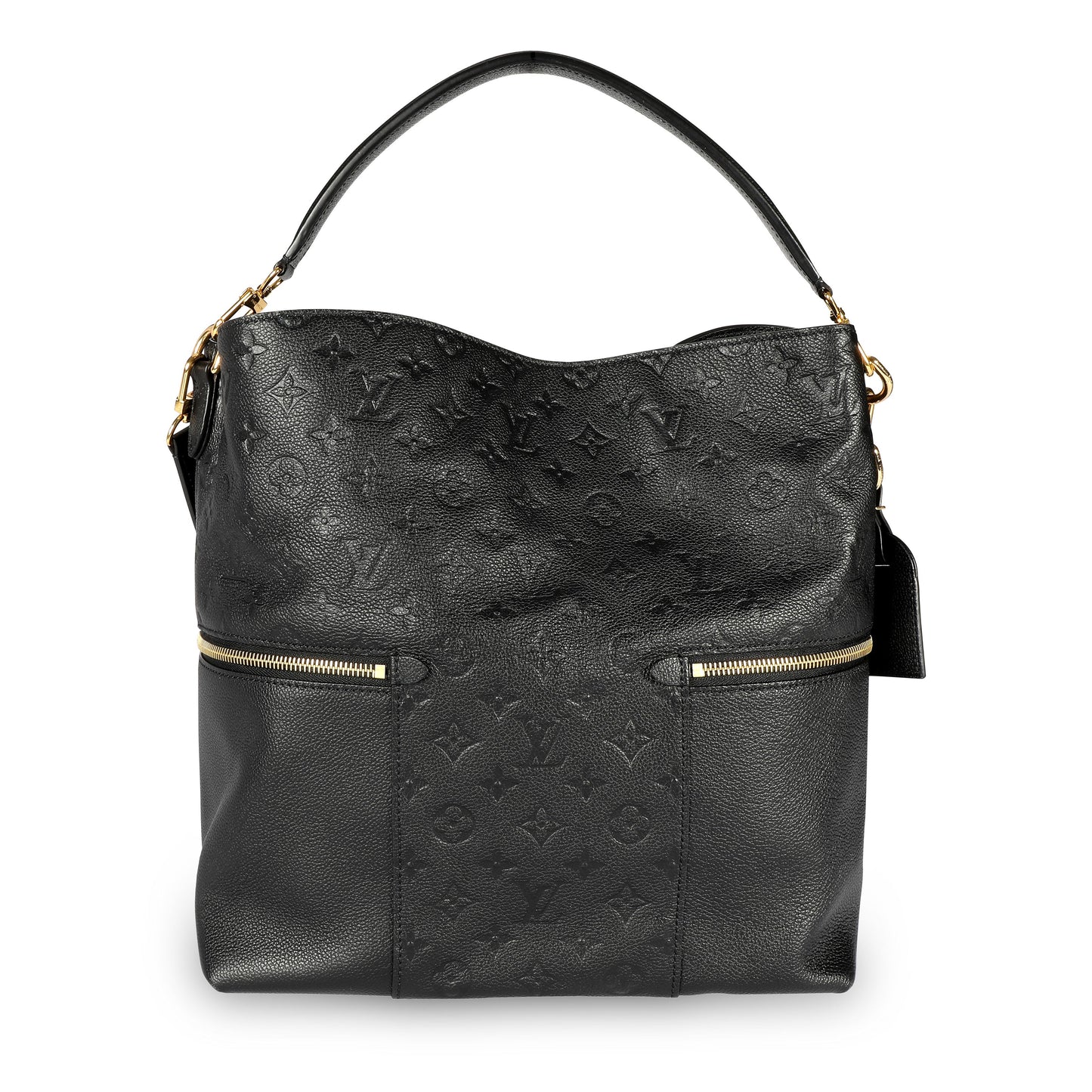 Louis Vuitton Louis Vuitton Black Monogram Empreinte Leather Mélie Bag