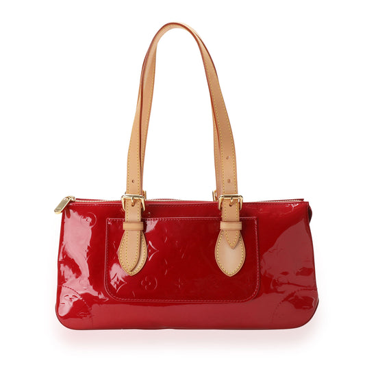 Louis Vuitton Louis Vuitton Pomme DAmour Monogram Vernis Rosewood Avenue Bag