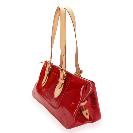 Louis Vuitton Louis Vuitton Pomme DAmour Monogram Vernis Rosewood Avenue Bag