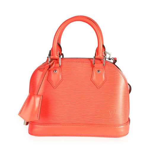 Louis Vuitton Louis Vuitton Poppy Epi Leather Alma BB