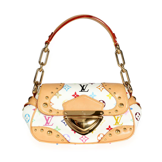Louis Vuitton Louis Vuitton White Monogram Multicolore Marilyn