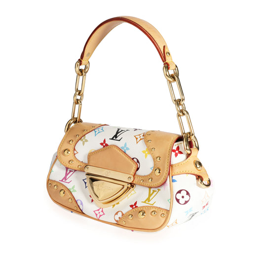 Louis Vuitton Louis Vuitton White Monogram Multicolore Marilyn