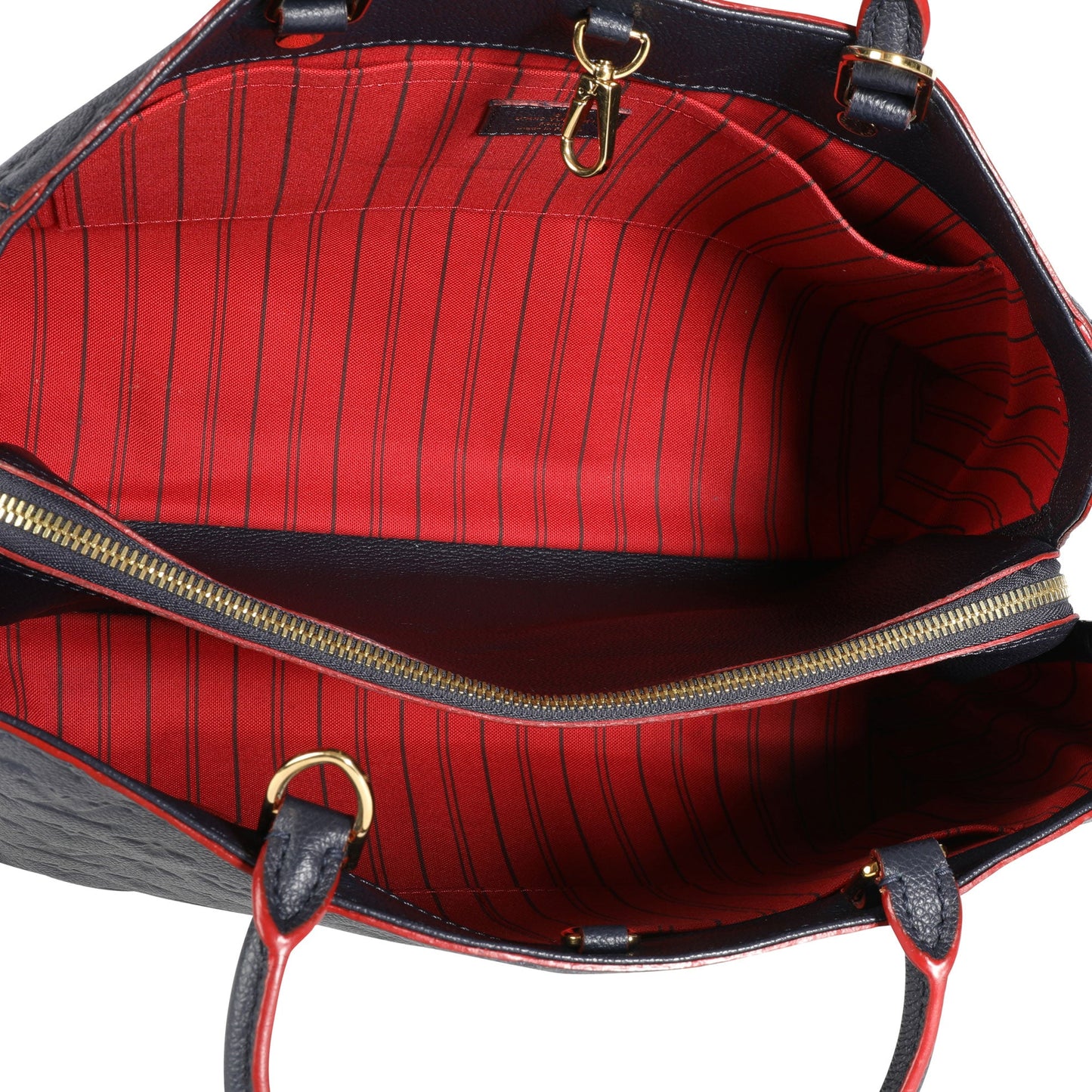 Louis Vuitton Louis Vuitton Marine Rouge Monogram Empreinte Montaigne MM