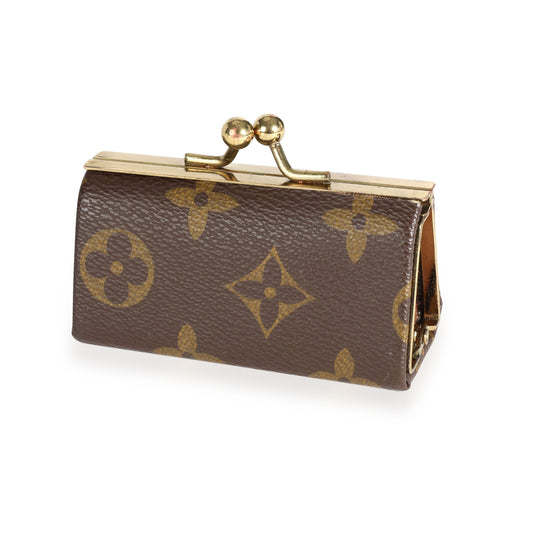 Louis Vuitton Louis Vuitton Vintage Canvas Monogram Lipstick Case