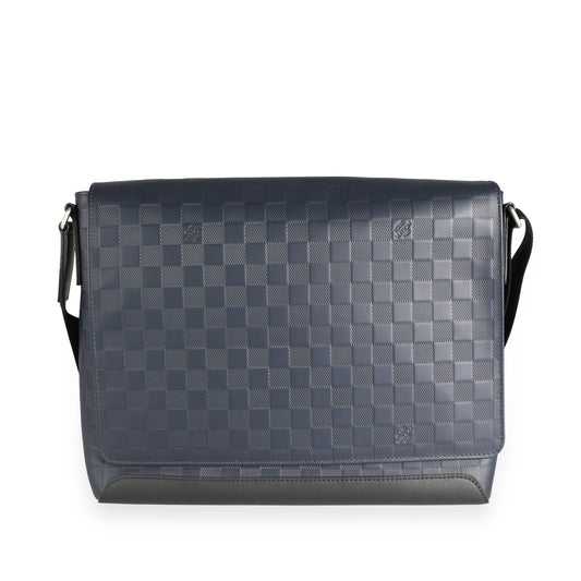 Louis Vuitton Louis Vuitton Navy Damier Infini District MM