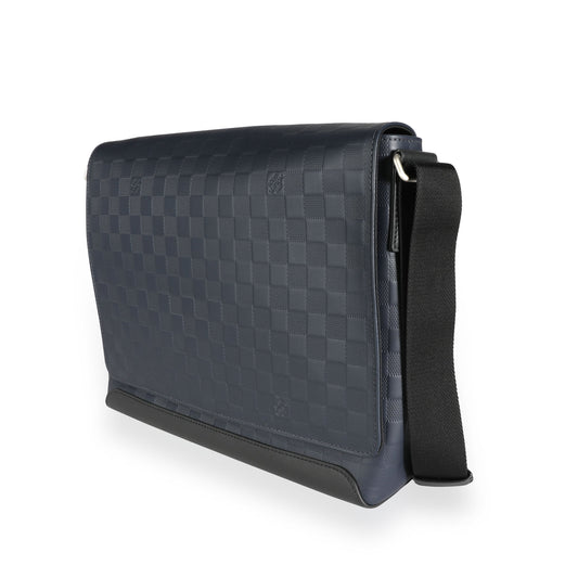 Louis Vuitton Louis Vuitton Navy Damier Infini District MM