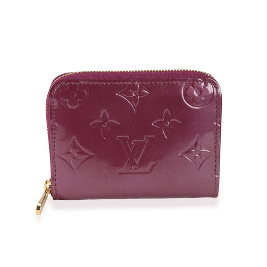 Louis Vuitton Louis Vuitton Violette Monogram Vernis Zippy Coin Purse