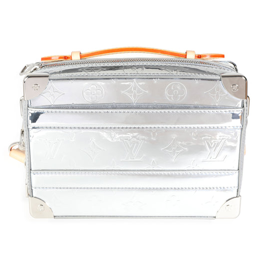 Louis Vuitton Louis Vuitton Silver Monogram Mirror Canvas Handle Trunk