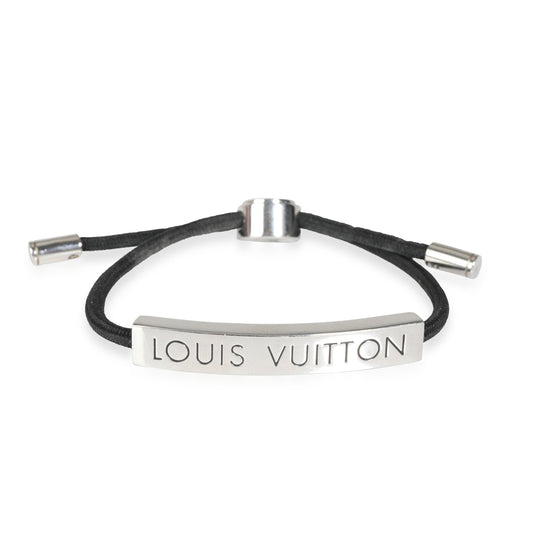 Louis Vuitton Louis Vuitton Space Bracelet on Black Cord