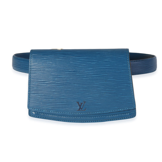 Louis Vuitton Louis Vuitton Vintage Toledo Blue Epi Leather Tilsit Belt Bag
