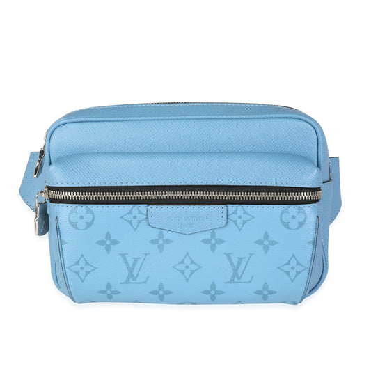 Louis Vuitton Louis Vuitton Taigarama Denim Blue Monogram Canvas & Taiga Outdoor Bumbag