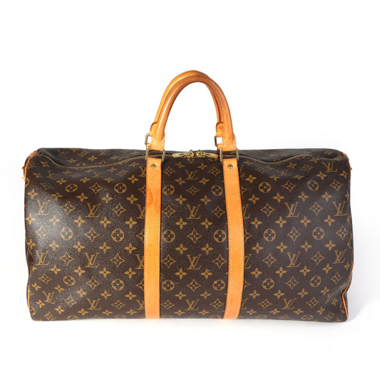 Louis Vuitton Monogram Canvas Keepall Bandoulière 55