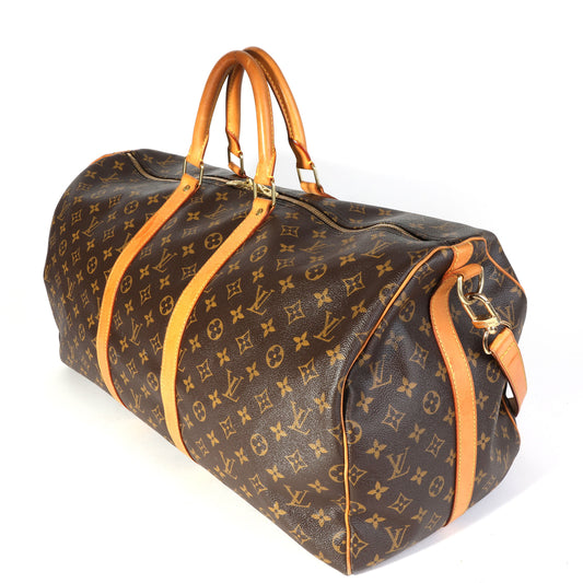 Louis Vuitton Monogram Canvas Keepall Bandoulière 55