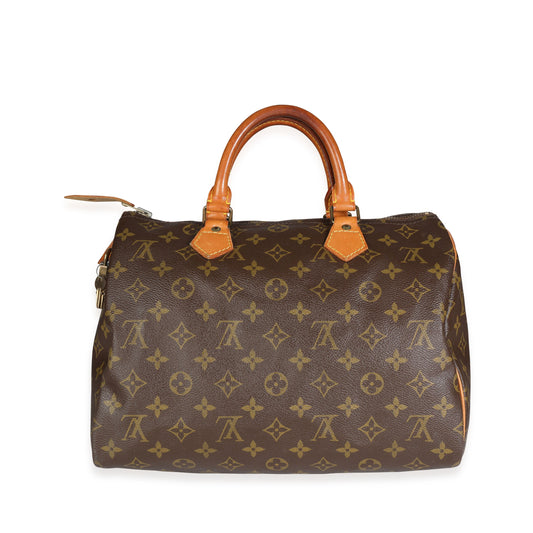 Louis Vuitton Louis Vuitton Vintage Monogram Canvas Speedy 30