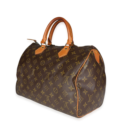 Louis Vuitton Louis Vuitton Vintage Monogram Canvas Speedy 30