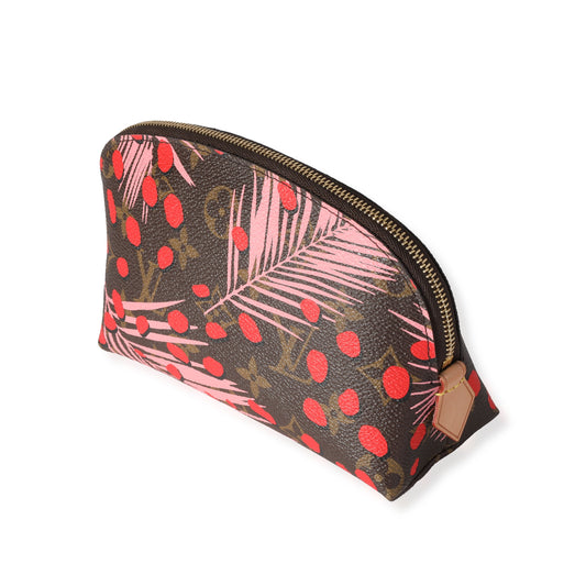 Louis Vuitton Louis Vuitton Sugar Poppy Jungle Dots Monogram Canvas Cosmetic Pouch