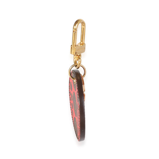 Louis Vuitton Louis Vuitton x Yayoi Kusama Red Infinity Dots Monogram Canvas Bag Charm