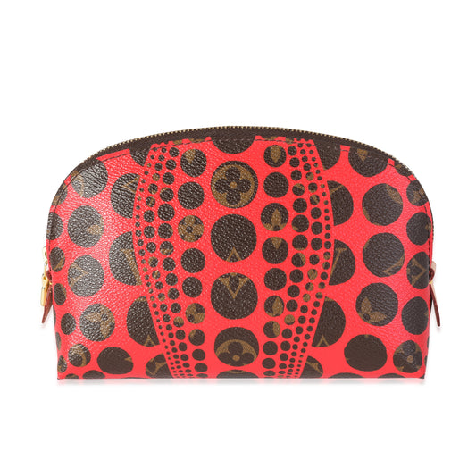 Louis Vuitton Louis Vuitton x Yayoi Kusama Red Infinity Dots Monogram Canvas Cosmetic Pouch