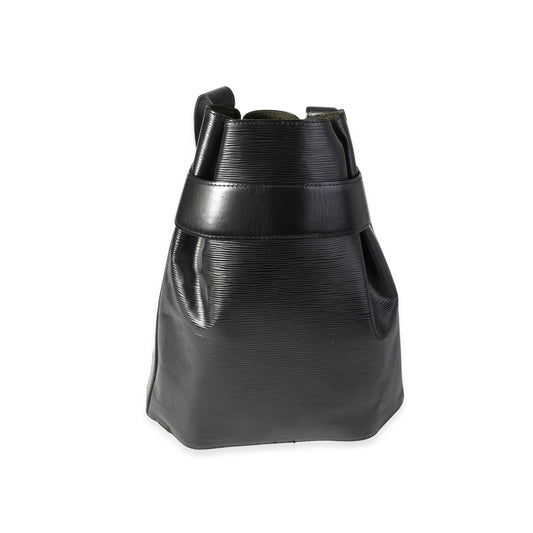 Louis Vuitton Louis Vuitton Vintage Black Epi Leather Sac DEpaule GM