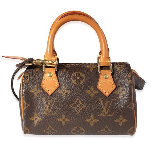 Louis Vuitton Louis Vuitton Vintage Monogram Canvas Mini Sac HL Speedy