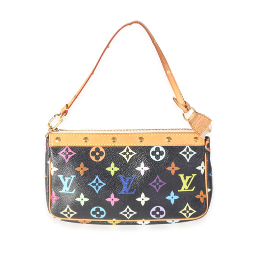 Louis Vuitton Louis Vuitton x Takashi Murakami Monogram Multicolore Pochette Accessoires