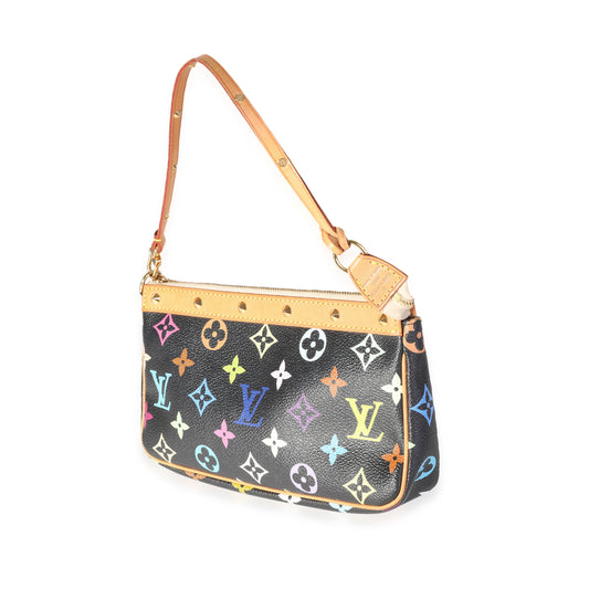 Louis Vuitton Louis Vuitton x Takashi Murakami Monogram Multicolore Pochette Accessoires