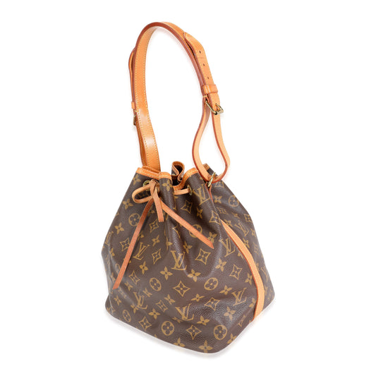 Louis Vuitton Louis Vuitton Vintage Monogram Canvas Petit Noé