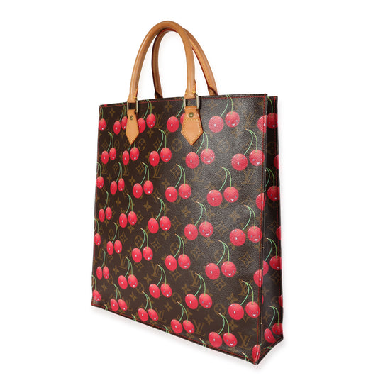 Louis Vuitton Louis Vuitton x Takashi Murakami Monogram Cerises Sac Plat