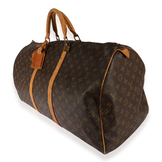 Louis Vuitton Louis Vuitton Vintage Monogram Canvas Keepall 60