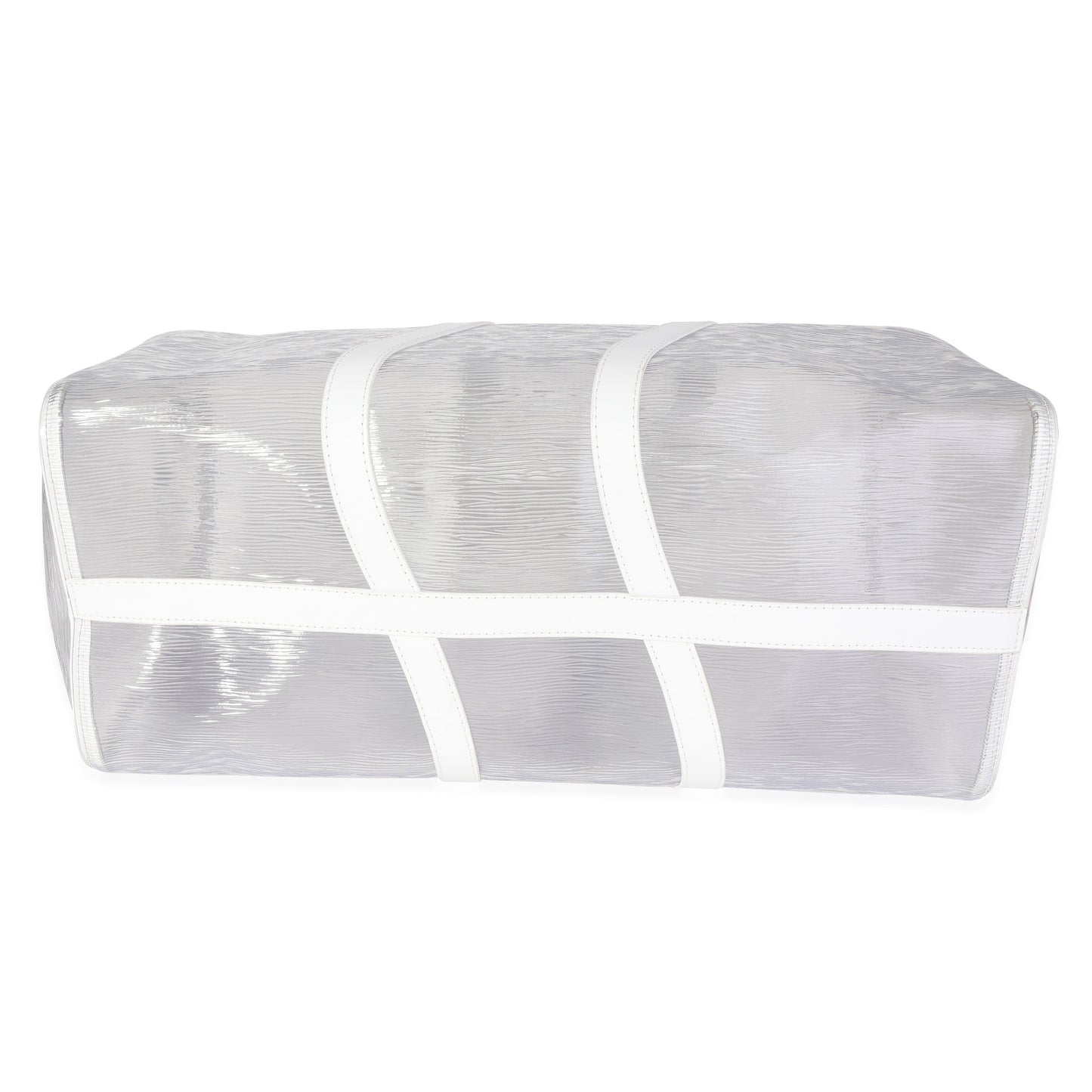 Louis Vuitton Clear Epi PVC Wavy Keepall Bandoulière 50