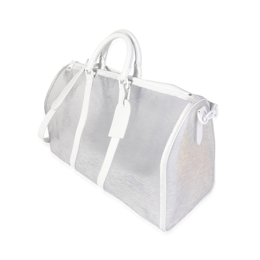 Louis Vuitton Clear Epi PVC Wavy Keepall Bandoulière 50