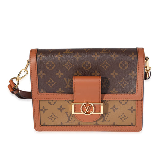 Louis Vuitton Louis Vuitton Monogram Reverse Canvas Dauphine MM