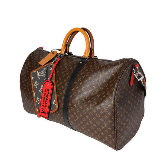 Louis Vuitton Louis Vuitton Monogram Patchwork Keepall Bandoulière 50