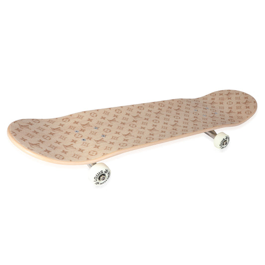 Louis Vuitton Louis Vuitton x Virgil Abloh Beige Monogram Maple Wood Skateboard