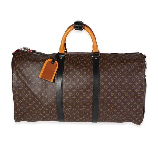 Louis Vuitton Louis Vuitton Monogram Patchwork Keepall Bandoulière 50