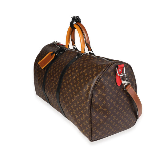 Louis Vuitton Louis Vuitton Monogram Patchwork Keepall Bandoulière 50