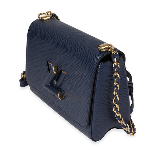 Louis Vuitton Louis Vuitton Blue Epi Twist MM Crossbody