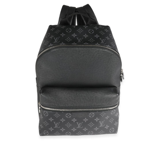Louis Vuitton Louis Vuitton Black Monogram Eclipse & Taiga Discovery Backpack