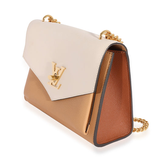 Louis Vuitton Louis Vuitton Tricolor Calf Leather MyLockme Chain Bag