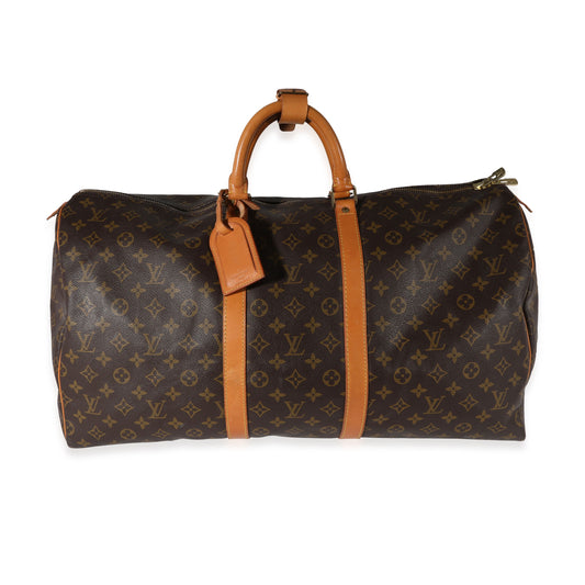 Louis Vuitton Louis Vuitton Vintage Monogram Canvas Keepall 55