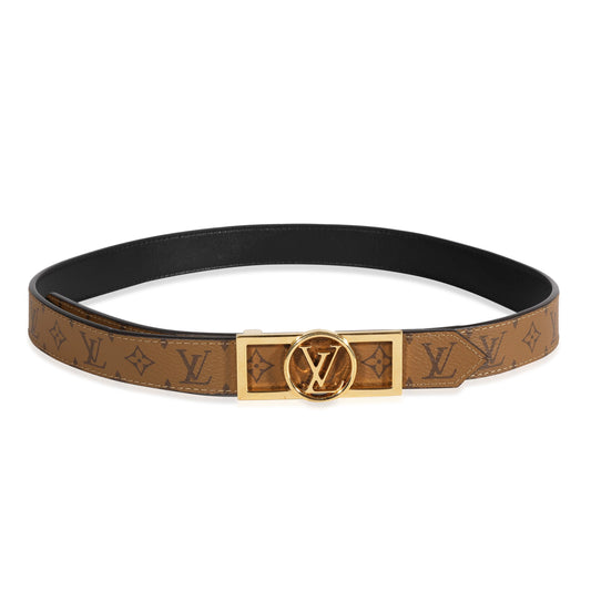 Louis Vuitton Louis Vuitton Reverse Monogram Dauphine Belt