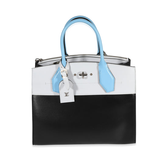 Louis Vuitton Louis Vuitton Tricolor Calfskin City Steamer MM