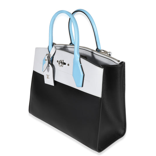 Louis Vuitton Louis Vuitton Tricolor Calfskin City Steamer MM