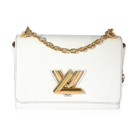 Louis Vuitton Louis Vuitton White Epi Twist MM