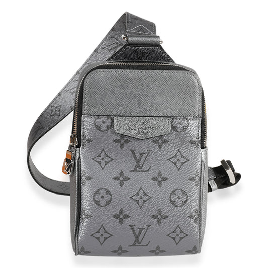 Louis Vuitton Louis Vuitton Silver Taigarama Outdoor Sling Bag
