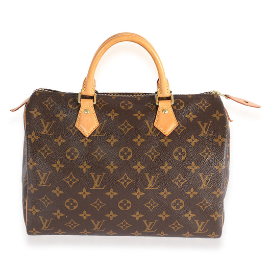 Louis Vuitton Monogram Canvas Speedy 30